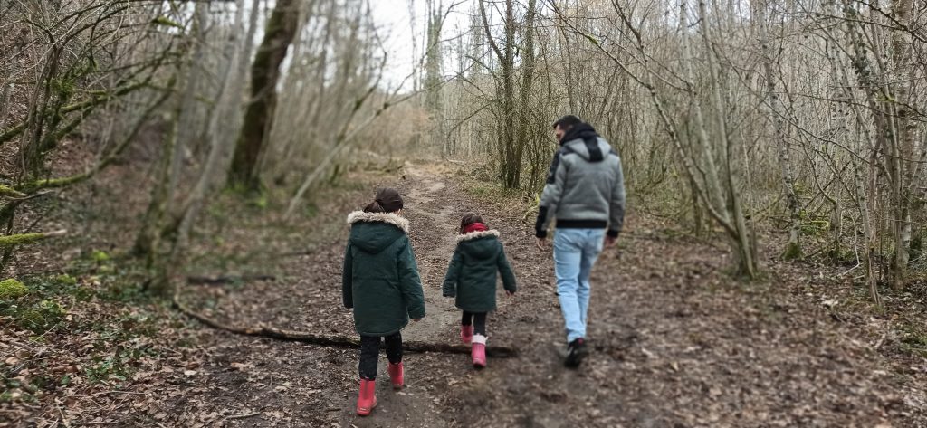 Un pas pour la planète se promène en forêt